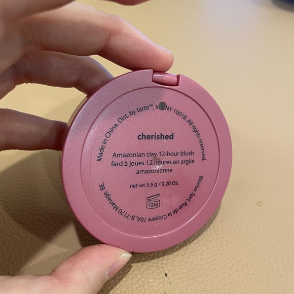 New! Tarte Amazonian Clay 12-Hour Blush - Cherished - Picture 2 of 3